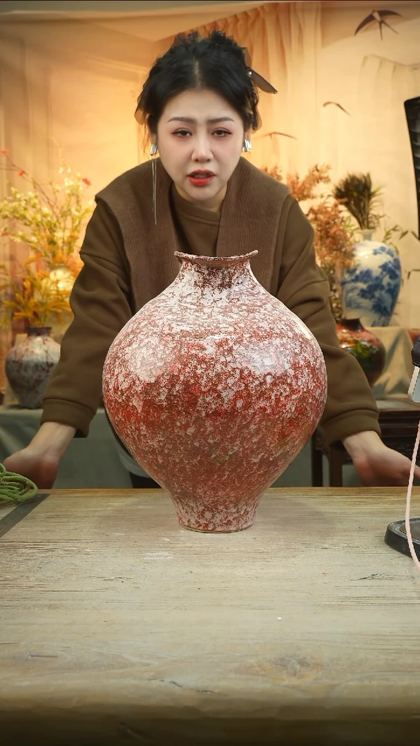 高36口13陶瓷花瓶