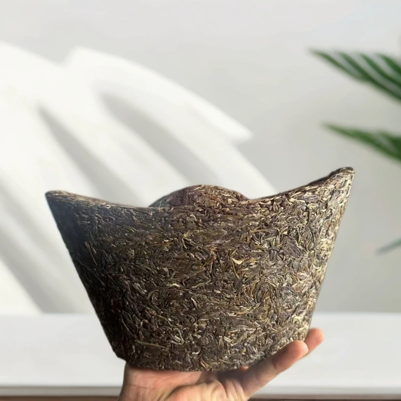 (CN480)LCX/2023年春/邦改藤条古树/大元宝/普洱生茶/2800克沱