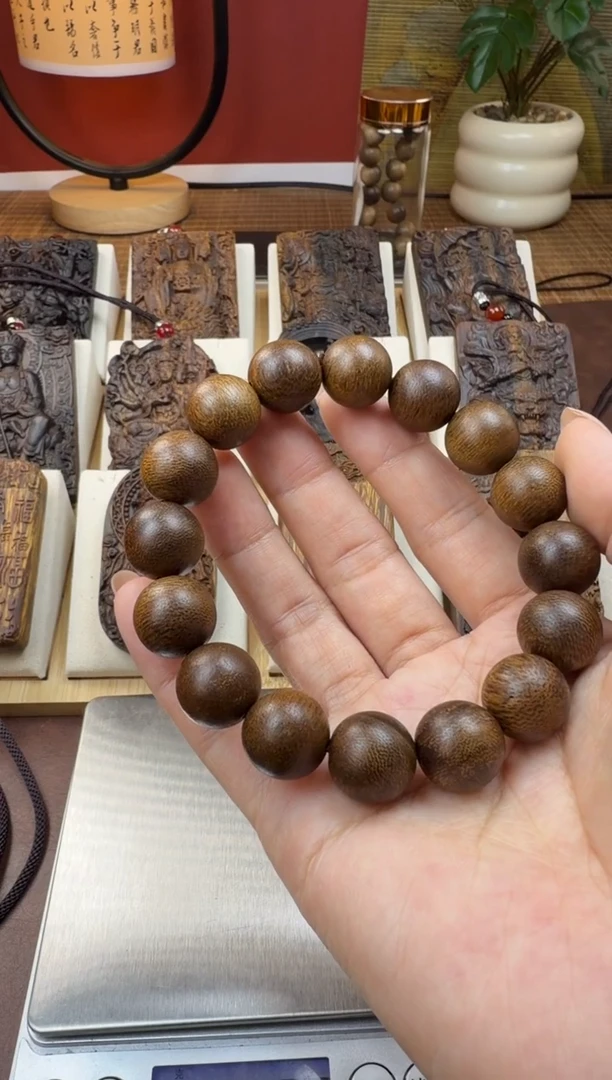 木木雕款  芽庄 1.4单圈  cm 送养香瓶