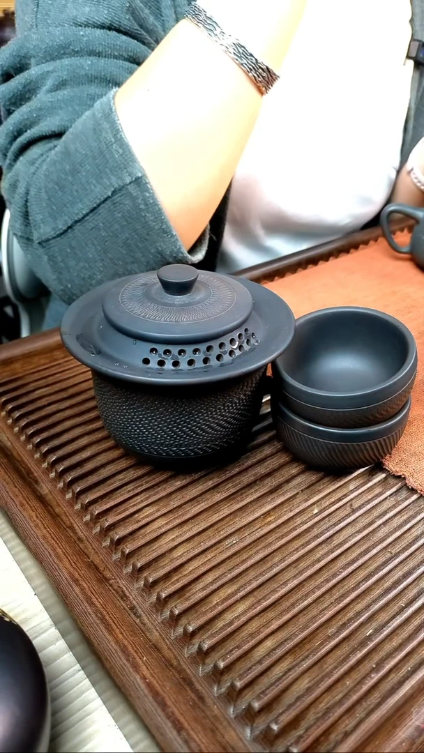 特**可300ml跳刀纹手抓+2杯