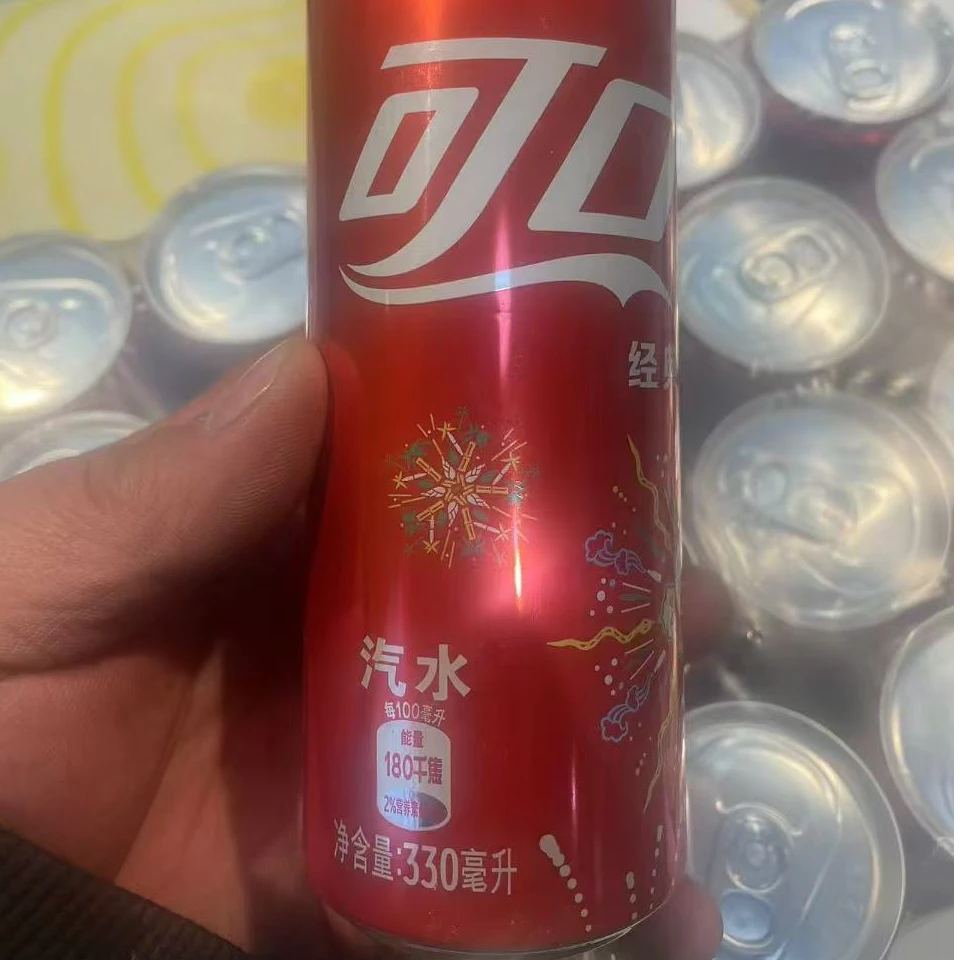 可口可乐（灌装有糖）330mi
