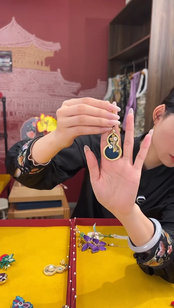【闪购商品】刺绣苏绣世家非遗手工（压襟）