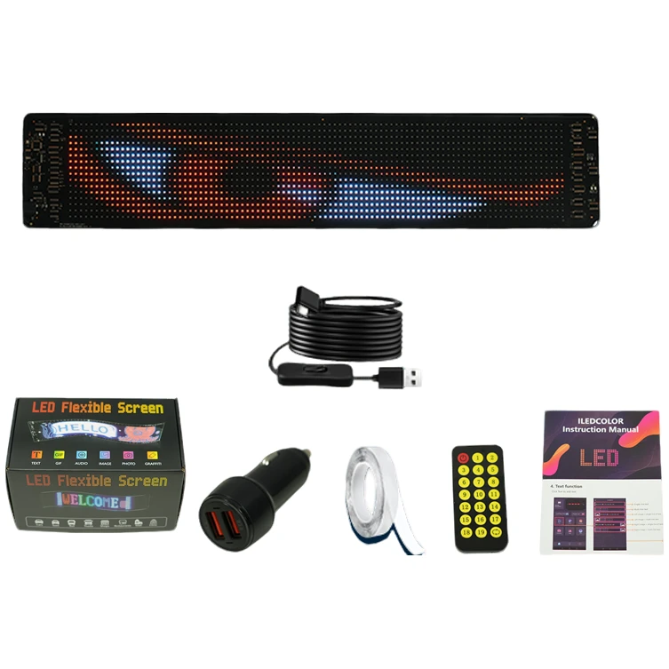 【蓝牙控制】通用款恶魔之眼车贴恶魔之眼汽车装饰灯(59*12)一对