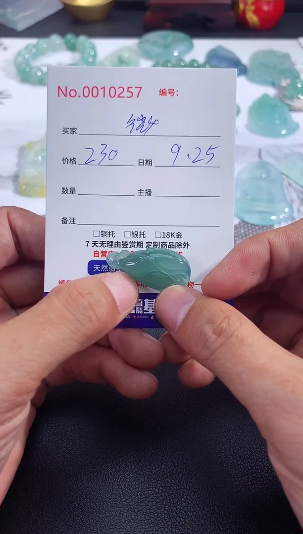 颈饰未镶嵌翡翠微****～微