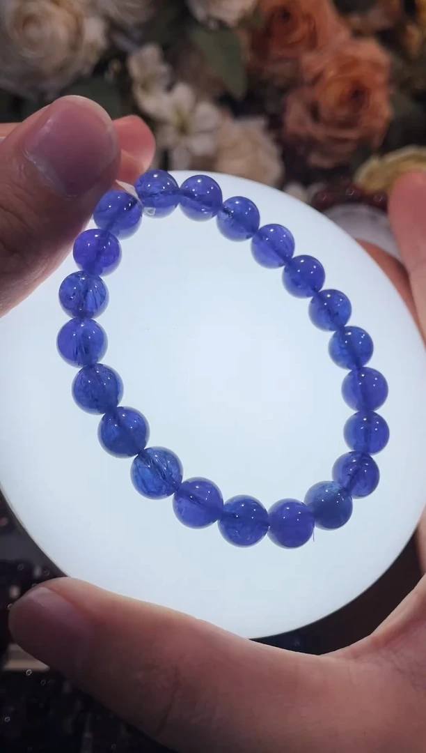 未镶嵌手链坦桑石坦桑石9m+