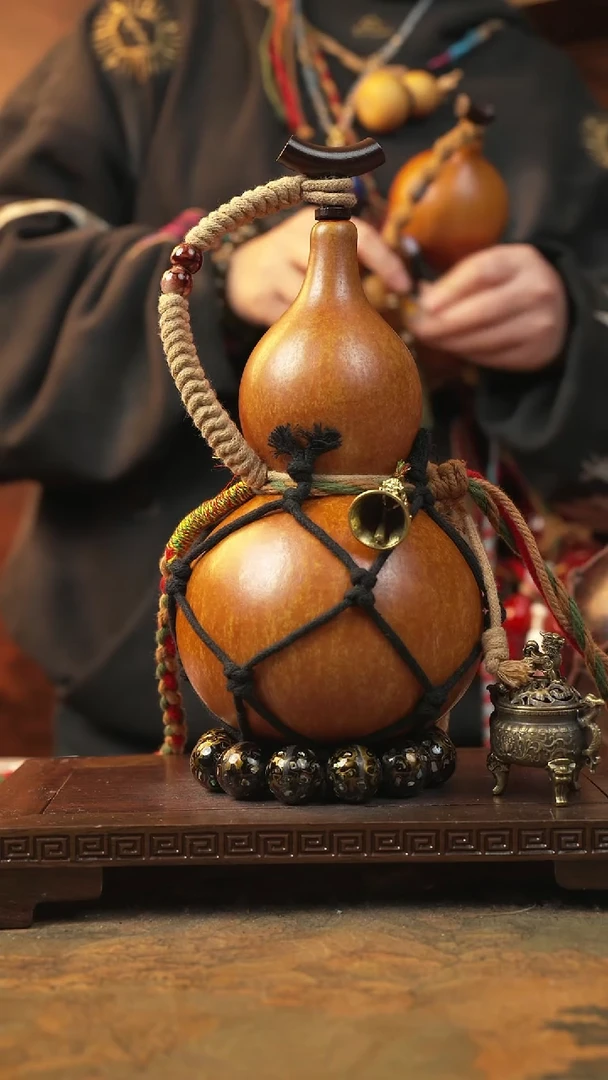 136大漆一物一拍记葫堂出品【不带手串】