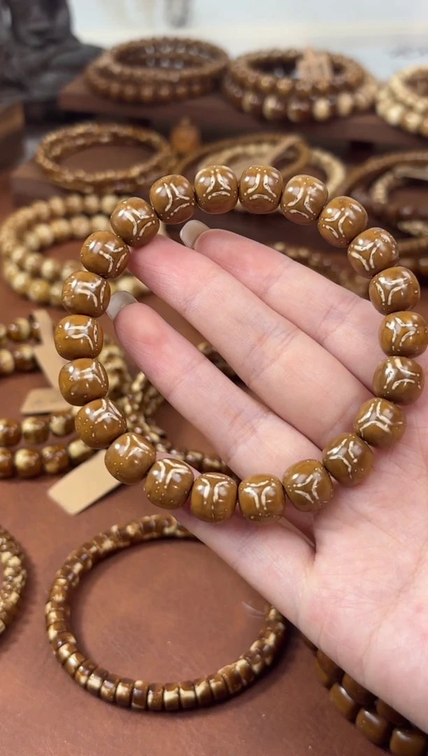 手串紫金鼠我***闲11*10实心黄金鬼脸紫金鼠老型