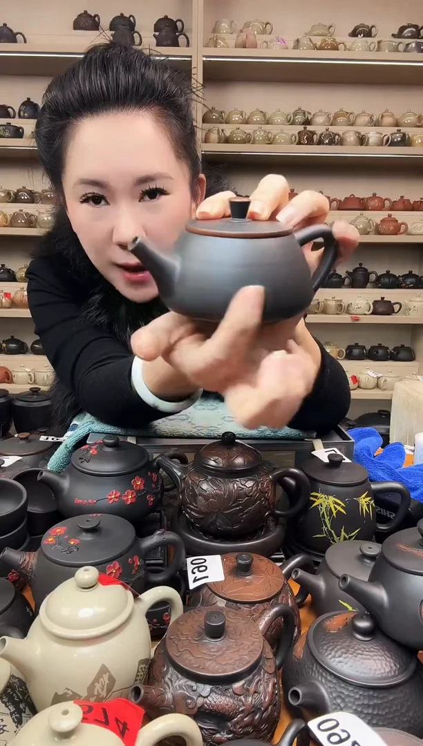 壶瑕疵无礼盒 素石瓢 124