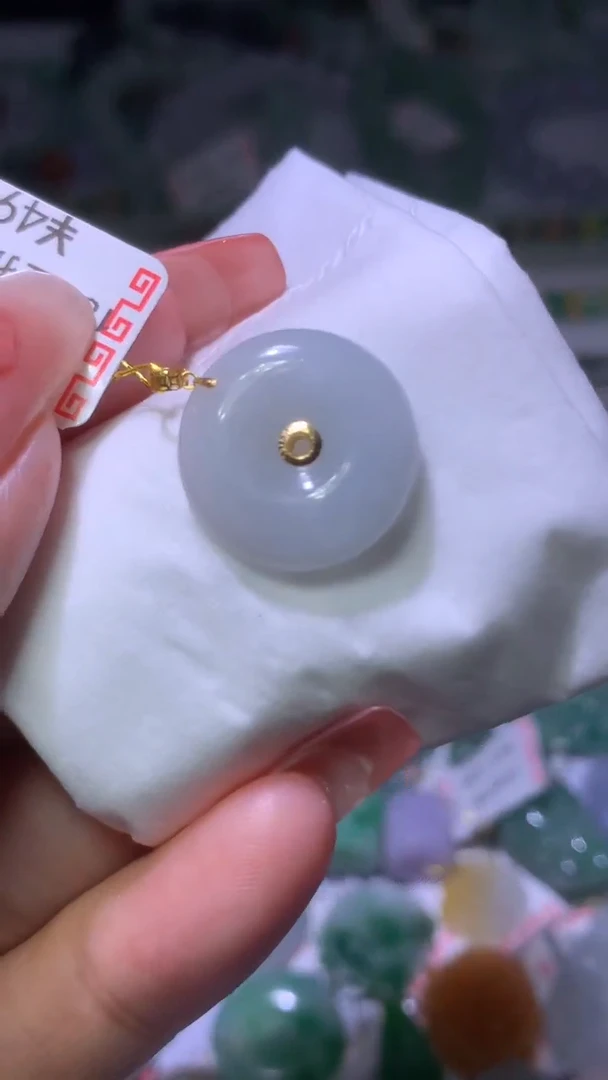 翡翠未镶嵌颈饰安*儿MXX022107