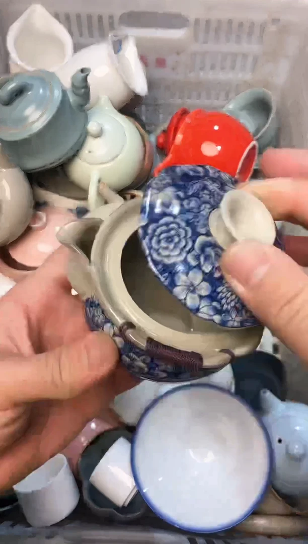 【闪购商品】陶瓷茶壶茶杯茶碗（轻轻微瑕）