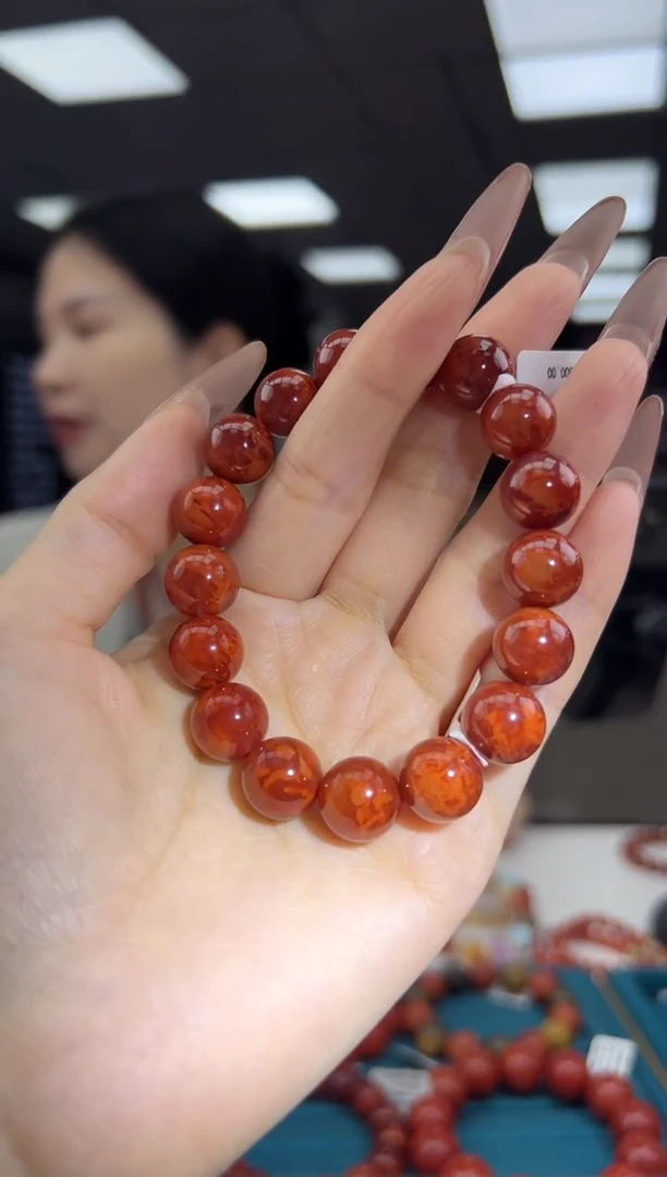 南红玛瑙珠串未镶嵌6.9-（多样式HS5027004999
