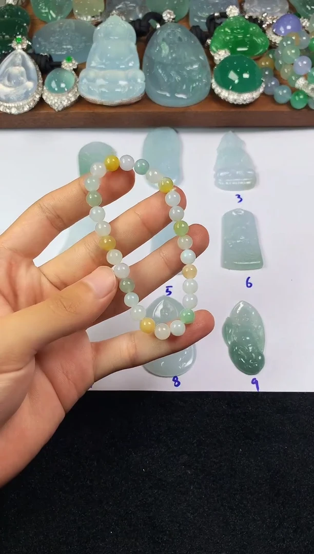 定制翡翠未镶嵌5024毛货不退不换