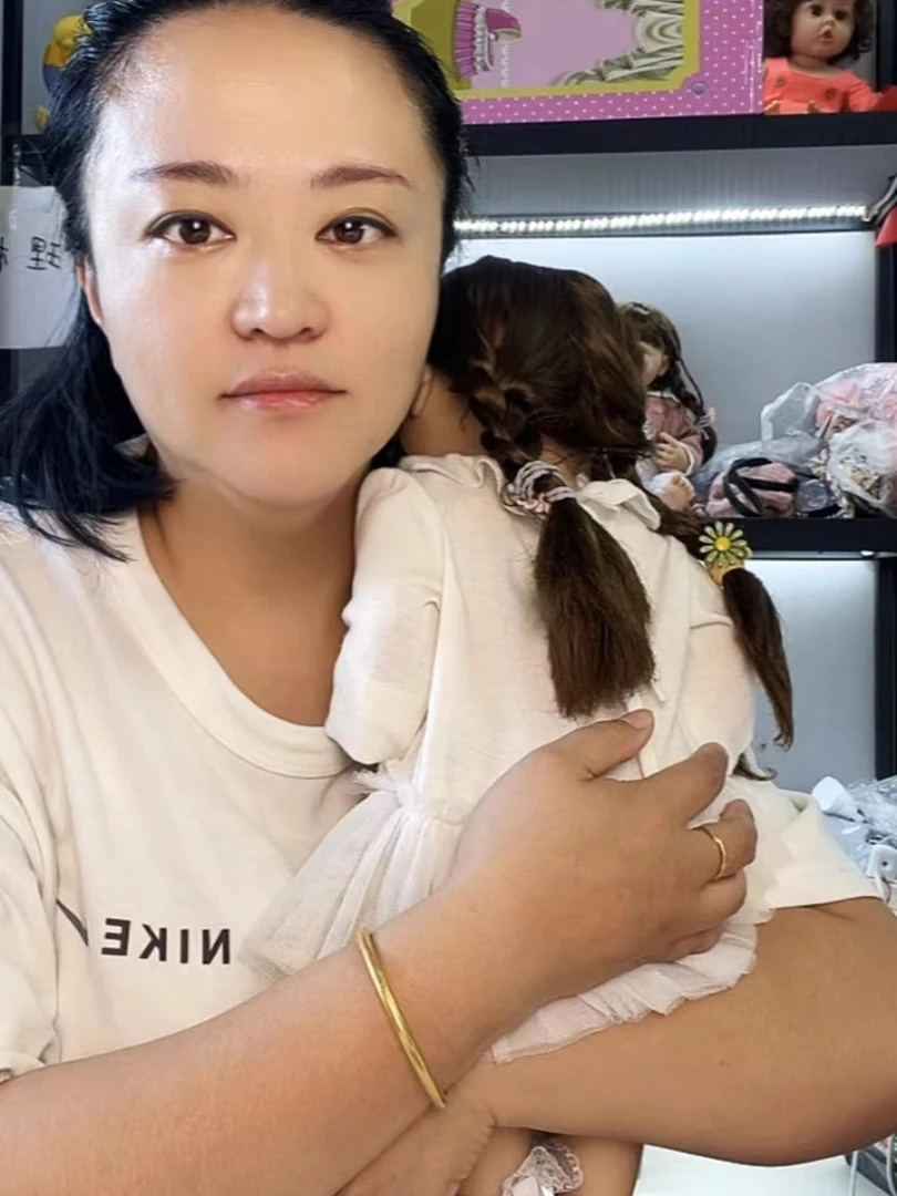 （花仙子）55厘米仿真娃娃过家家女孩玩具搪胶娃娃生日六一礼物