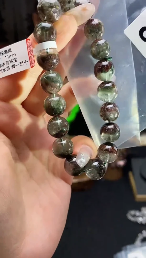 水晶手串未镶嵌手串863