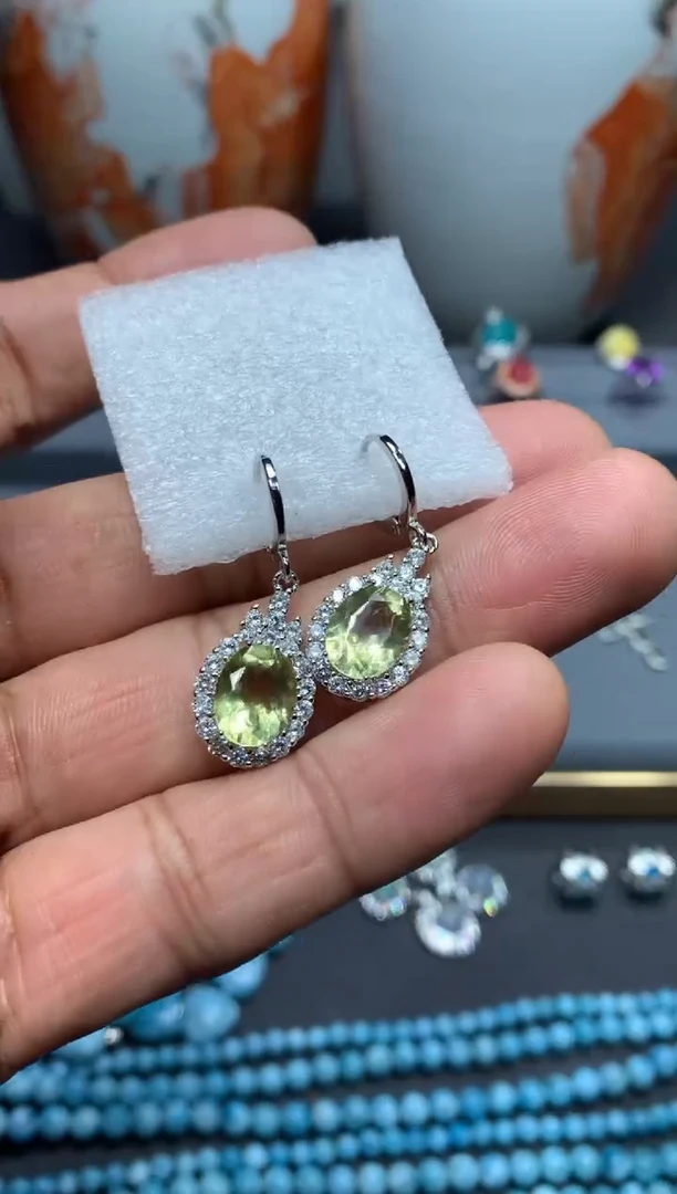 【闪购商品】水晶耳饰未镶嵌W1（随机性发货只发一单）