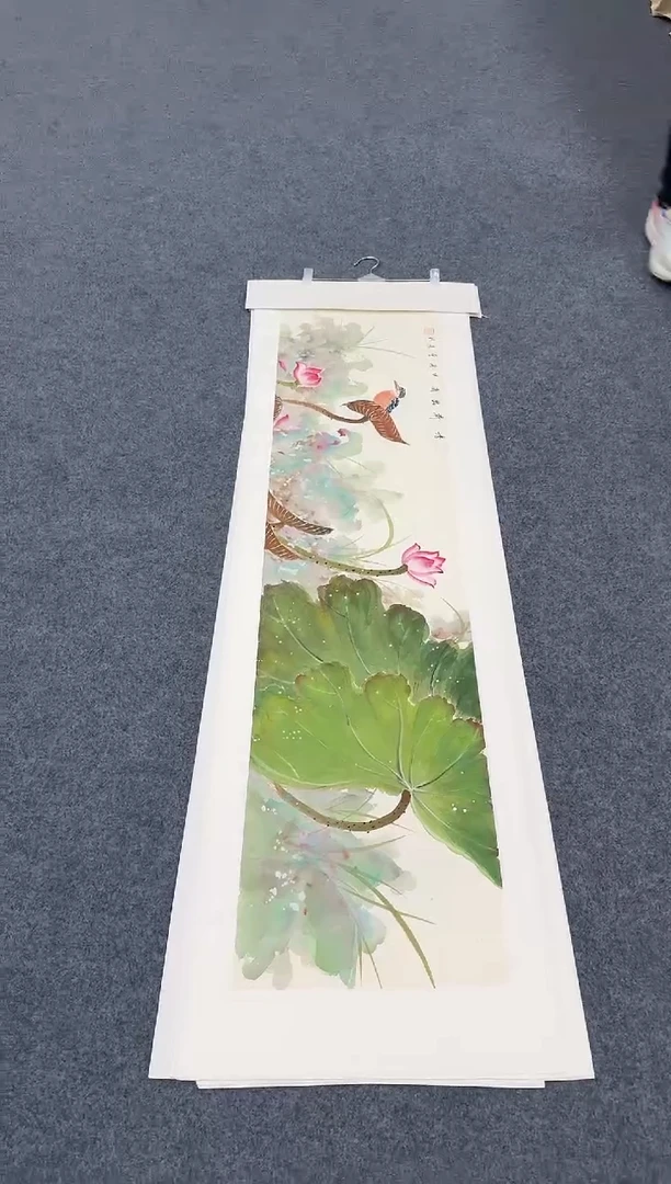 国画墨古荷花同类型随机