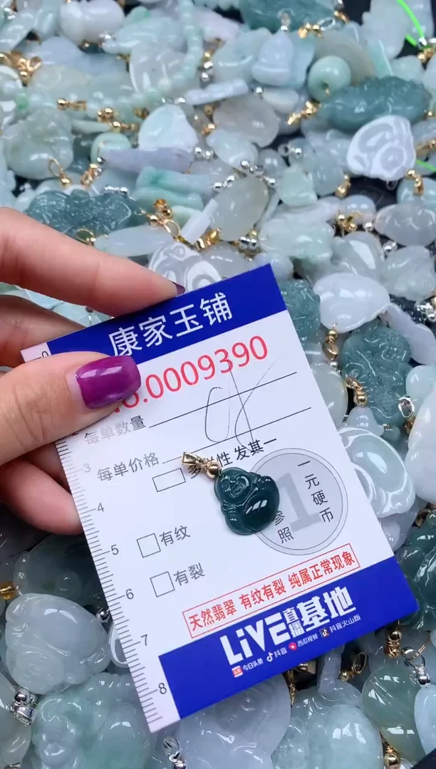 颈饰未镶嵌翡翠9390