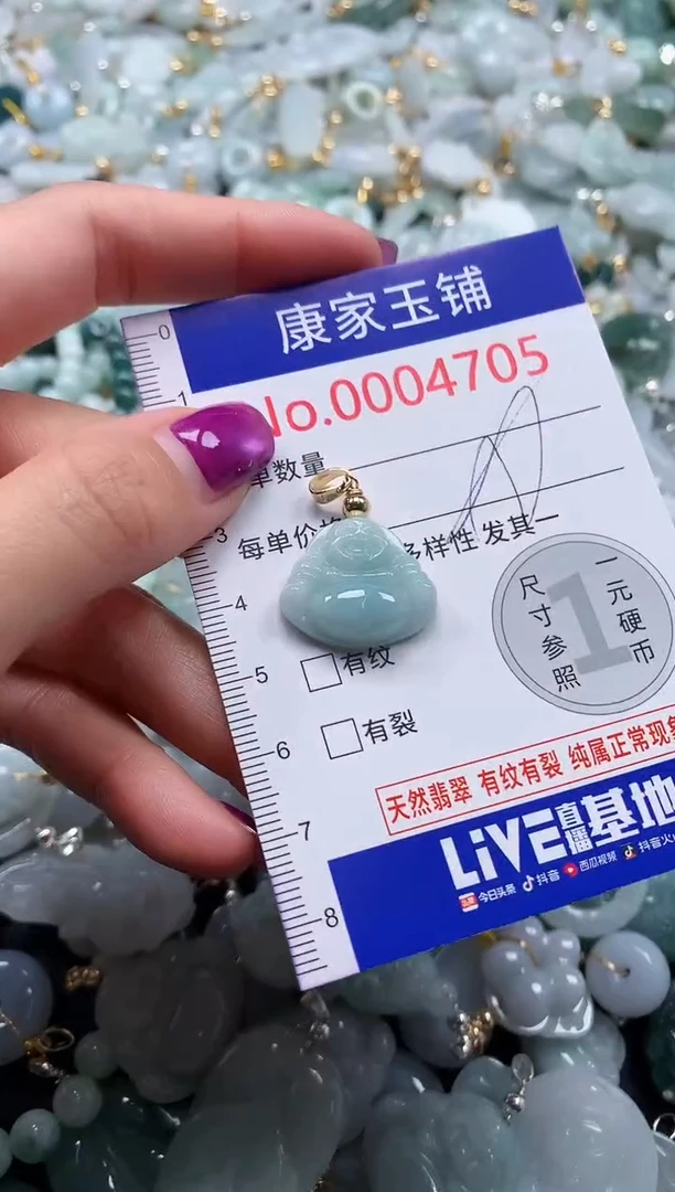 颈饰未镶嵌翡翠4705