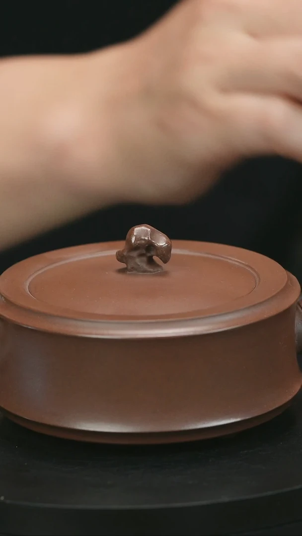 茶壶紫砂珠***说H1598赵信军三足圆竹