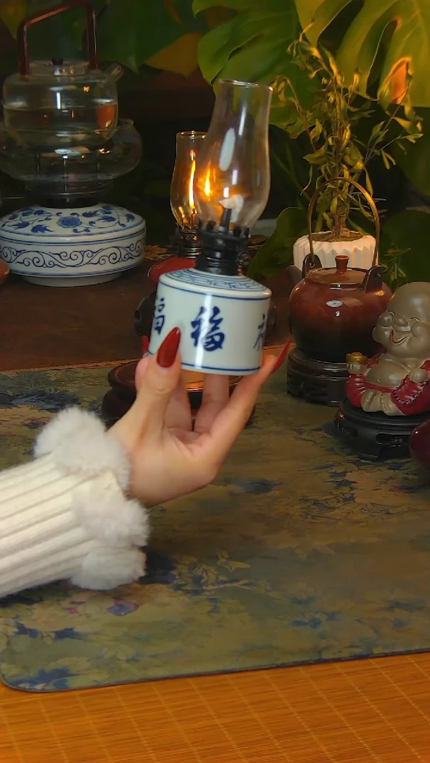 【闪购商品】景德镇陶瓷灯摆件