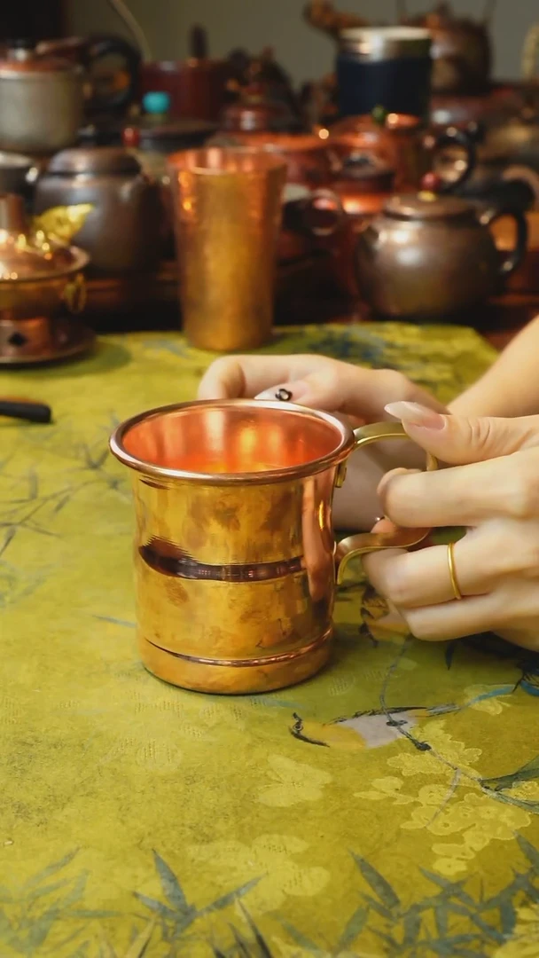 纯紫铜小号鸡尾酒杯