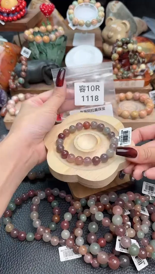 【闪购商品】石英质玉手链未镶嵌10R1118