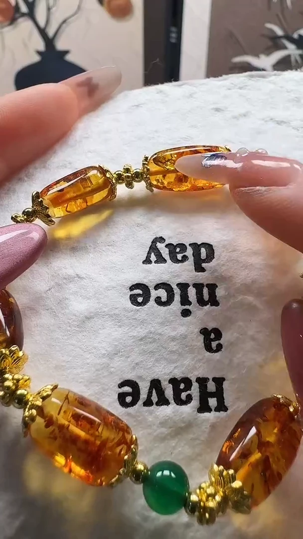 手链琥珀未镶嵌045