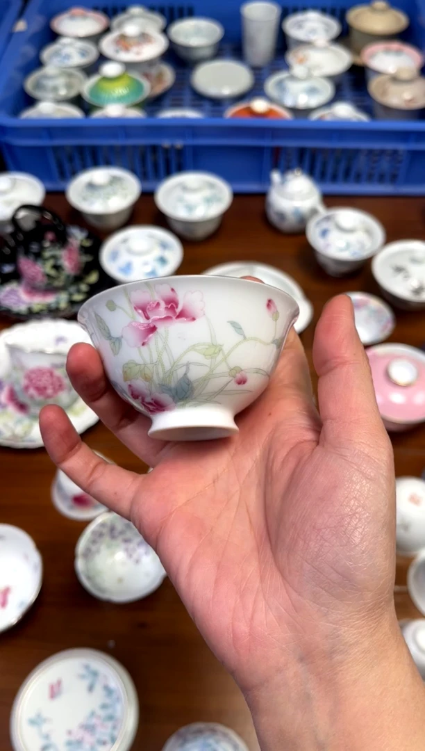 景德镇纯手绘陶瓷茶具