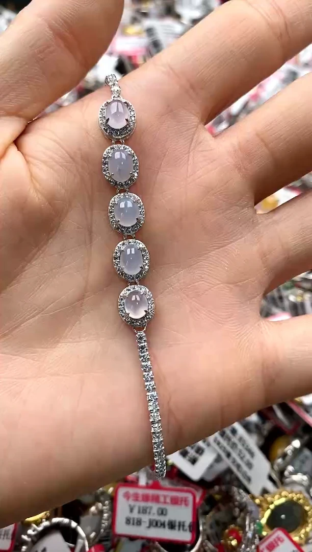 【闪购商品】翡翠戒指银S925镶嵌444444444    1