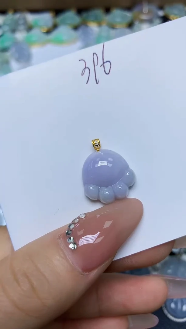 翡翠未镶嵌颈饰天然翡翠A货