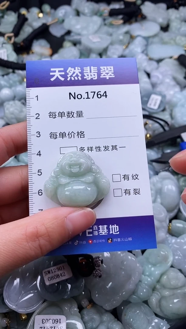 【闪购商品】翡翠颈饰未镶嵌缅甸A货翡翠1764