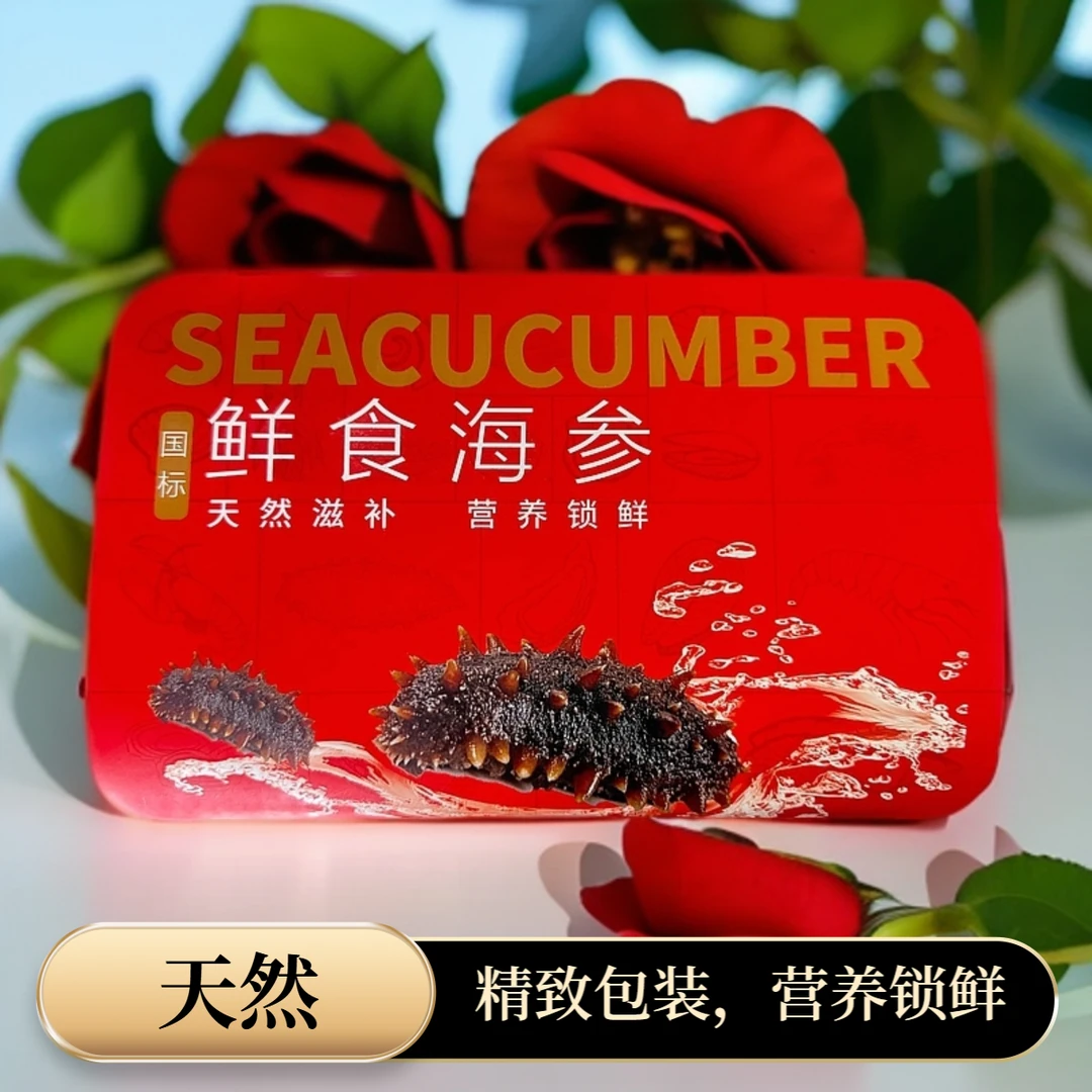 即食海参冷冻锁鲜Q弹口感深海辽参500克