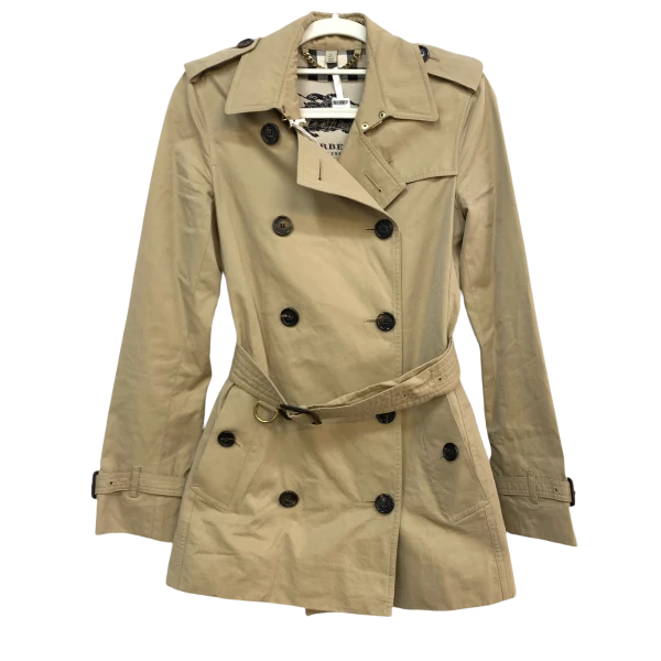 妃鱼/博柏利/100 %棉/风衣/95新/琰二09