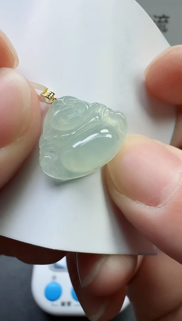 【闪购商品】翡翠颈饰18K金镶嵌寄售回流，不退不换