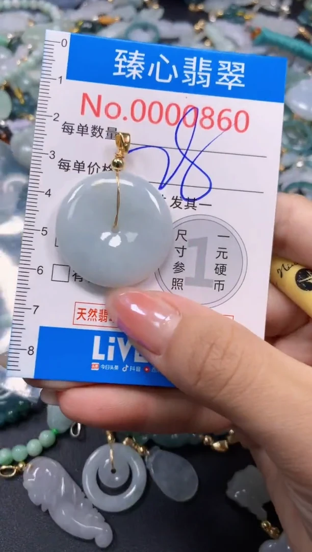 颈饰未镶嵌翡翠860