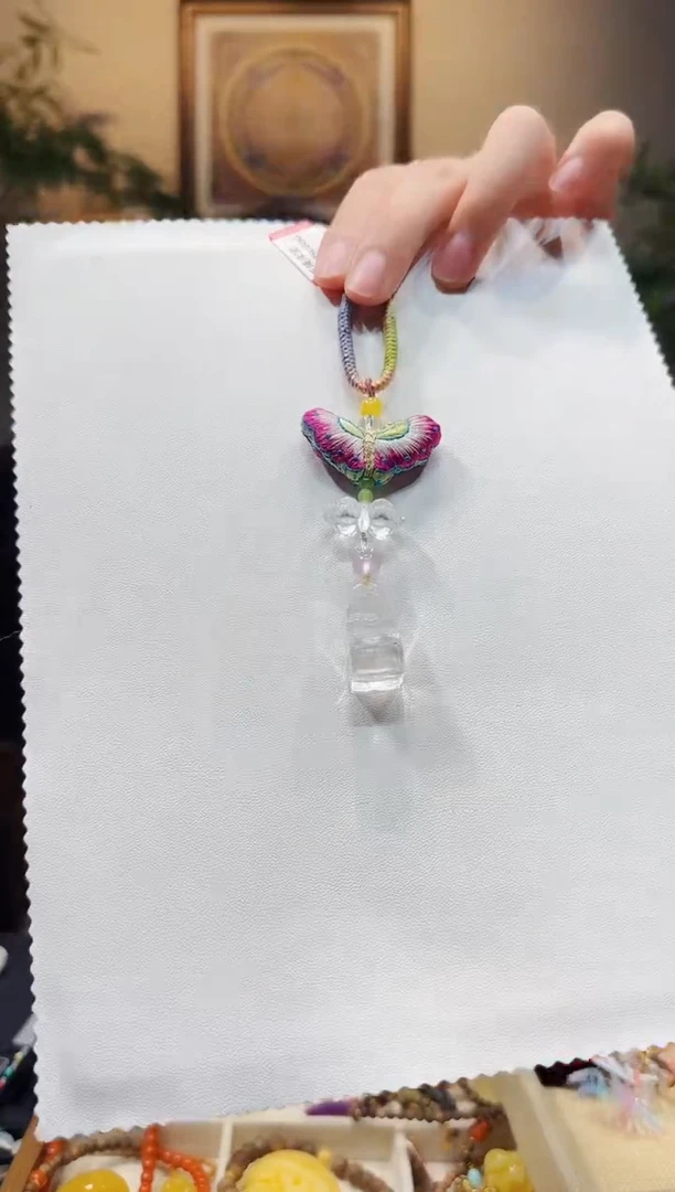 颈饰未镶嵌水晶挂件