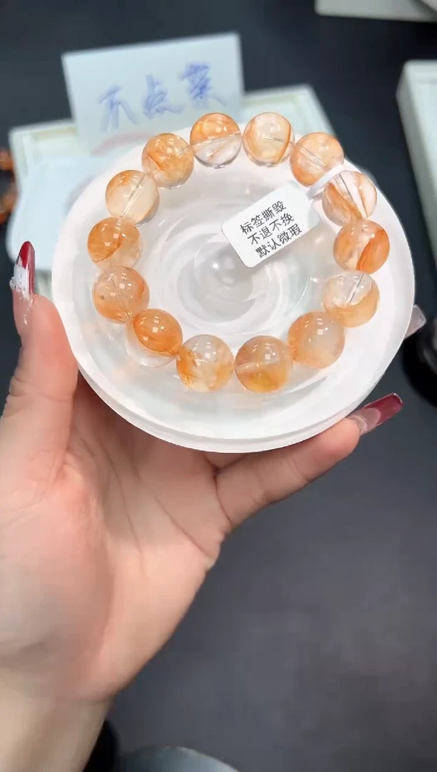 【闪购商品】水晶手串未镶嵌14D多样性发其一/1条默认微瑕