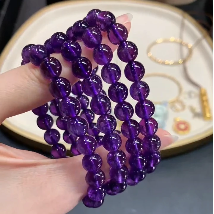 水晶手串-约卡8mm-GL-多样性发一件-BK|BSJ3