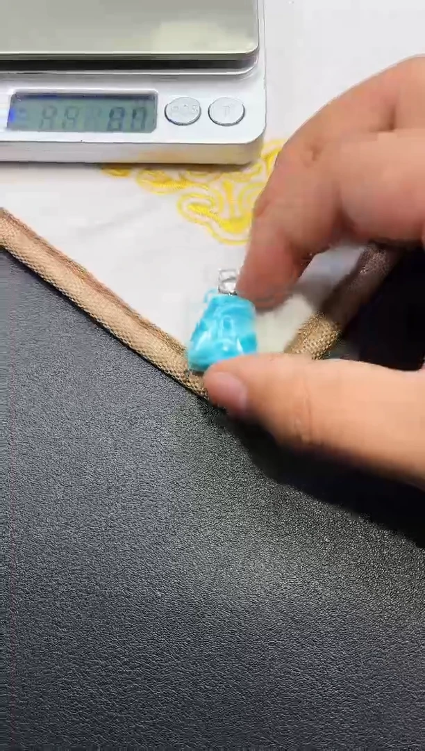 未镶嵌针钠钙石（海纹石）吊坠(不含链)15号