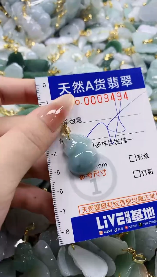 颈饰未镶嵌翡翠天然A货翡翠