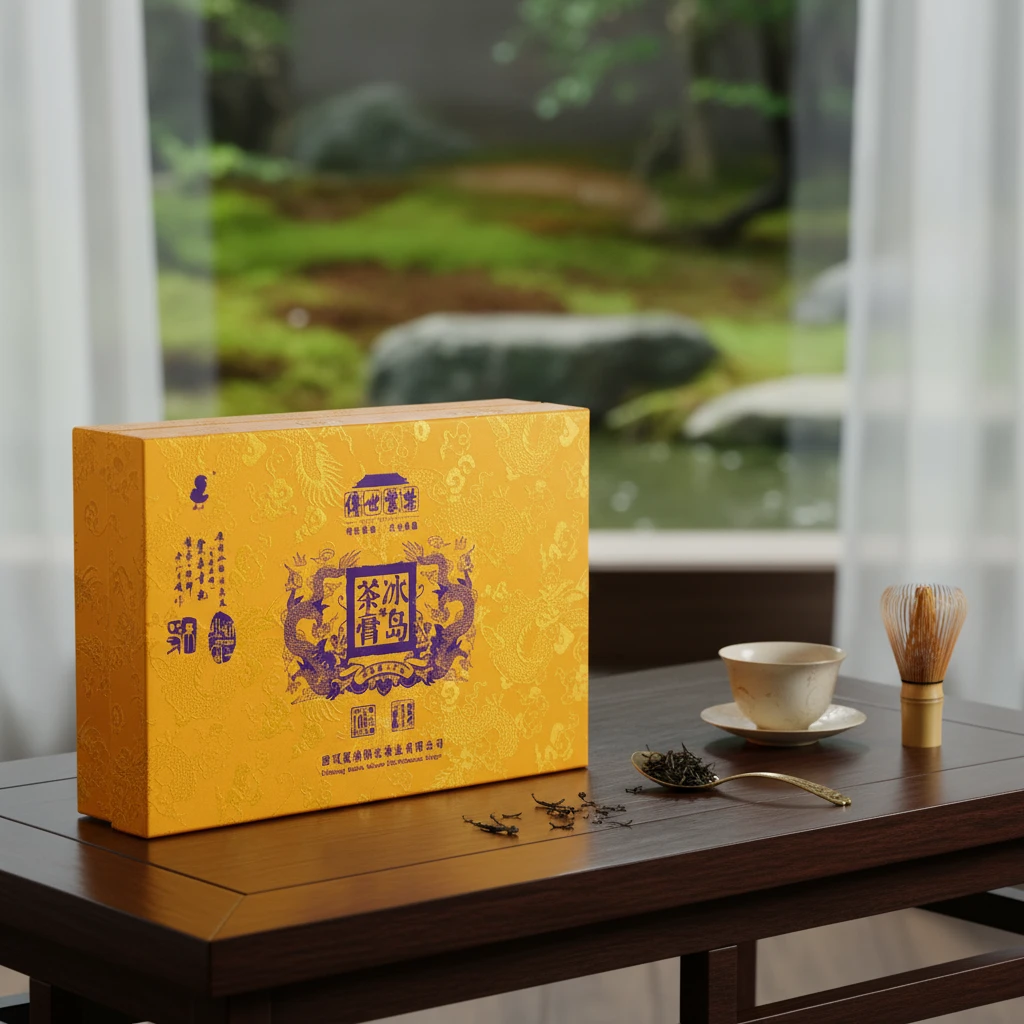 【茶哥严选】 传世紫禁 冰岛 普洱熟茶茶膏 108g（拍5发原箱加1盒）