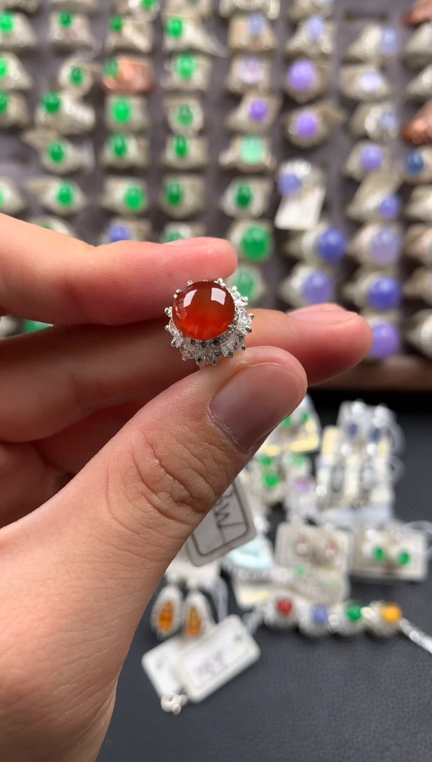 未镶嵌定制翡翠天然缅甸翡翠  9.5