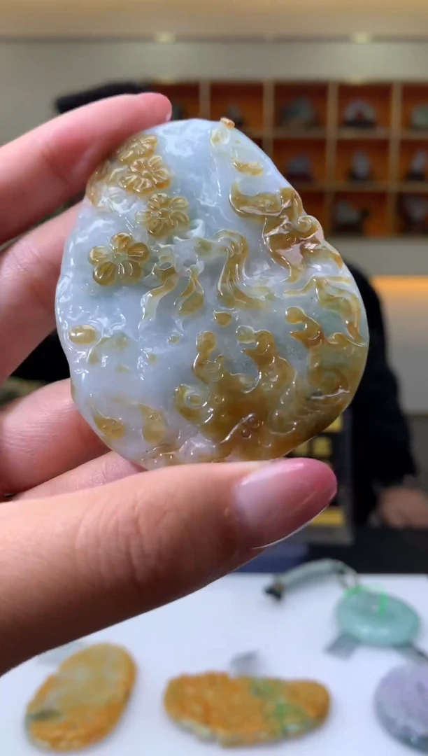 颈饰未镶嵌翡翠X-@@BSGG123074多样性发一