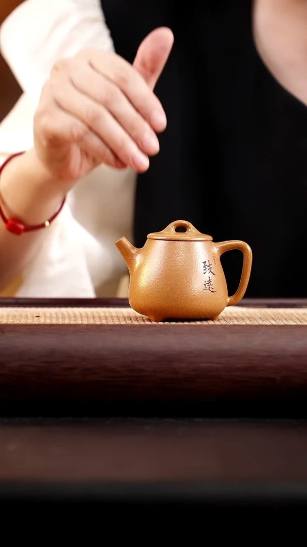 茶壶紫砂老档口黄金段小高瓢