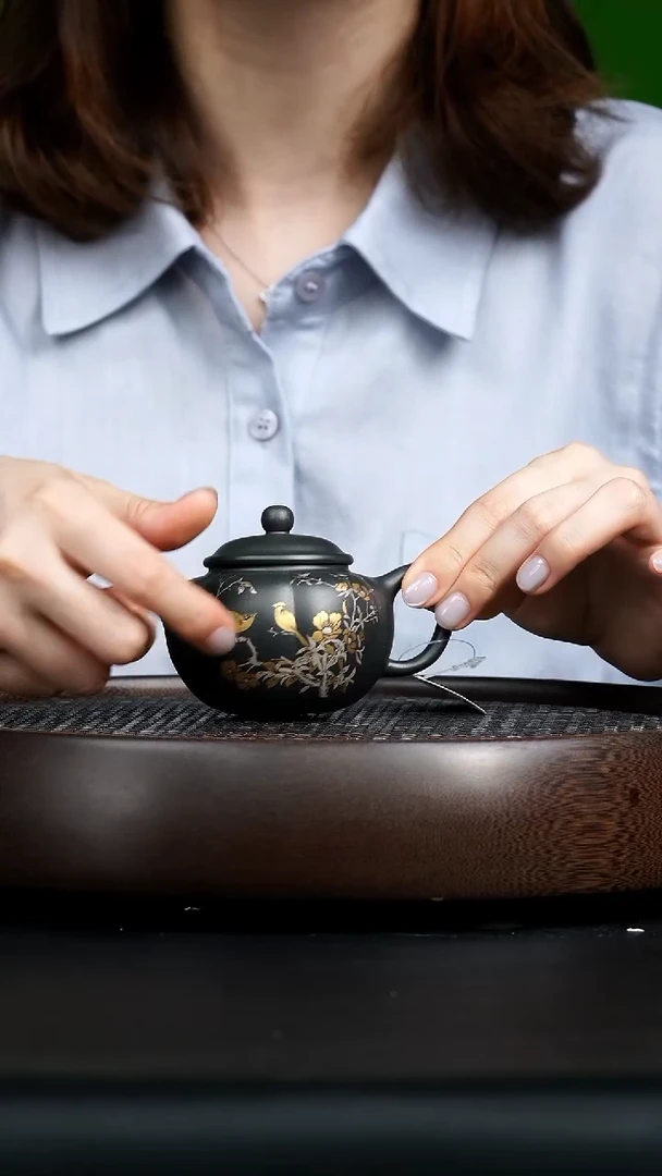 茶壶紫砂0706早场直播豆青砂 小福园