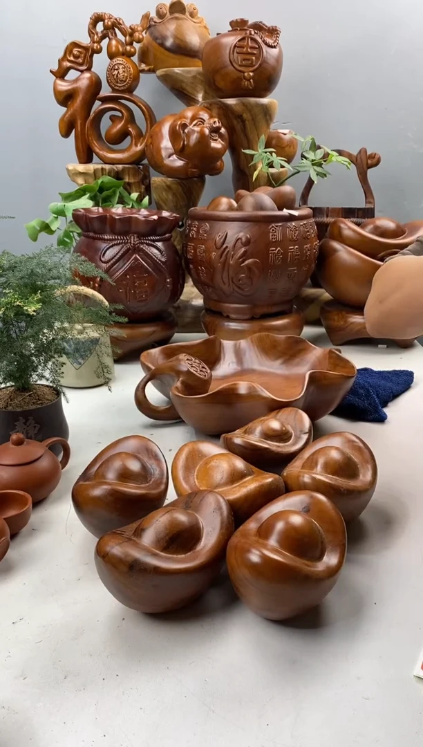 香樟木A43元宝尺寸12*8中号，18元/只