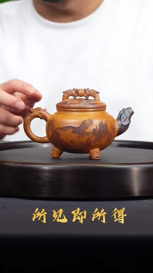 茶壶紫砂宜兴原矿紫砂壶