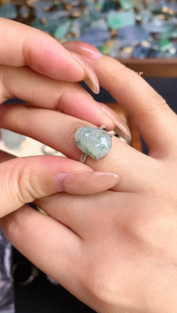 颈饰银S925镶嵌翡翠202211212