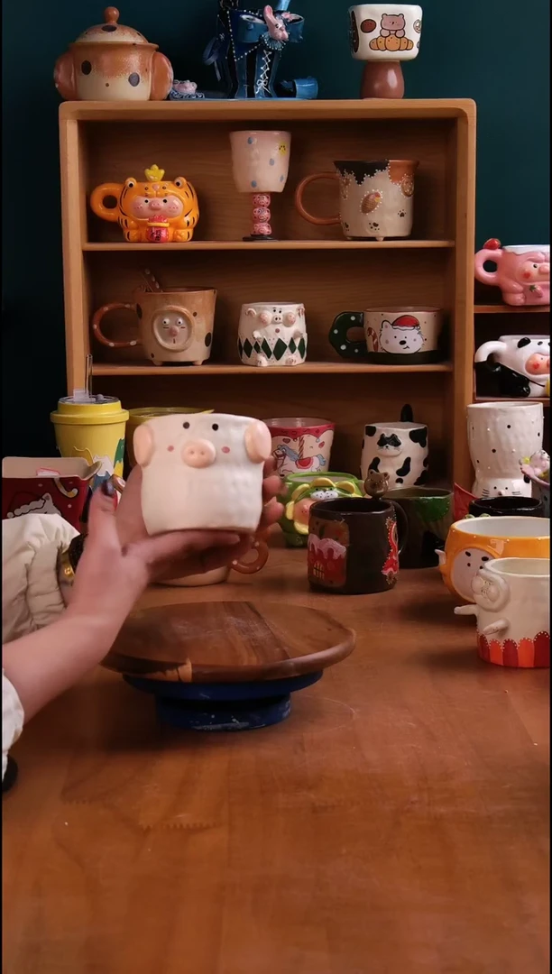 摆件陶景德镇原创手工陶瓷