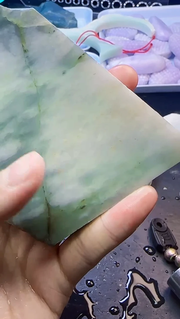 颈饰未镶嵌翡翠008天然A货翡翠